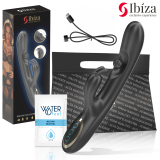 IBIZA potente VIBRATORE RABBIT con perla rotante  massaggiante