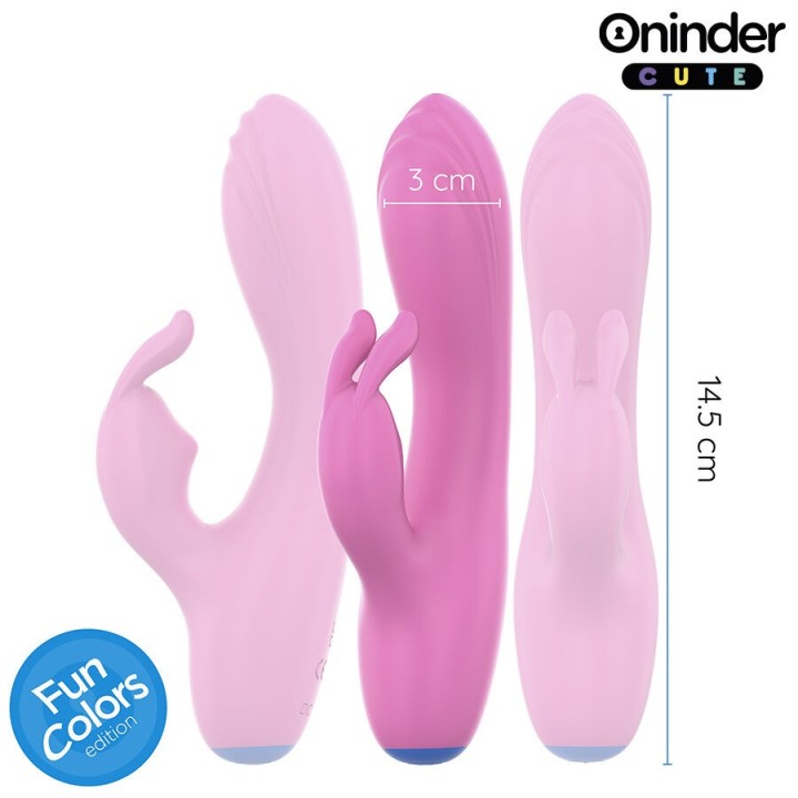 ONINDER CUTE - VIBRATORE CONIGLIETTO D'AMORE PER PUNTO G E CLITORIDE - APP GRATUITA IN TUTTO IL MONDO