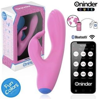 ONINDER CUTE - VIBRATORE CONIGLIETTO D'AMORE PER PUNTO G E CLITORIDE - APP GRATUITA IN TUTTO IL MONDO