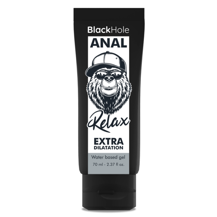 BLACK HOLE - GEL DILATANTE ANALE A BASE D'ACQUA 70 ML